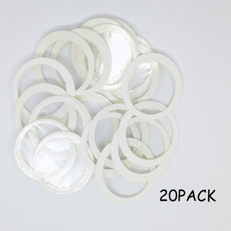 Fartime 18Pcs Metal Kazoos With 20Pcs Kazoo Flute Diaphragms,Musical Instruments,Good Gift for Kids,A Good Companion for Ukulele, Violin, Guitar,Piano Keyboard. - Image 5